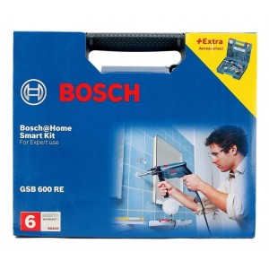 Bosch GSB 600 RE kit 600 watt TopTools.in Rotary Hammer Drill Drilling Machine Power Tools