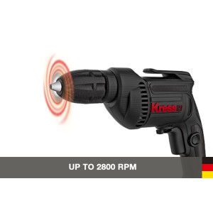 Kress KU110K Impact Drill 500W 10mm Hand Drill | TopTools.in