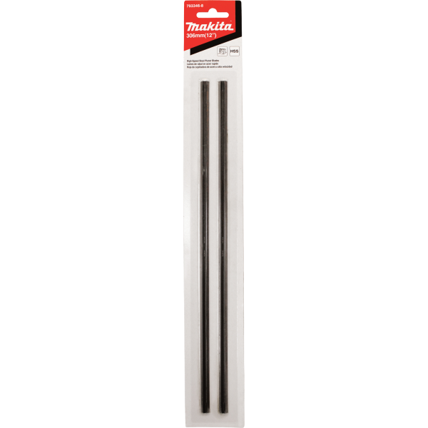Makita 793346-8 12" Planer Blade, Double Edged High Speed Steel, 2/pk For 2012nb Planer |TopTools.in