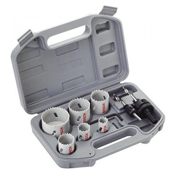 Bosch 2608580804 Holesaw Sets of 9pcs for Electrician|TopTools.in