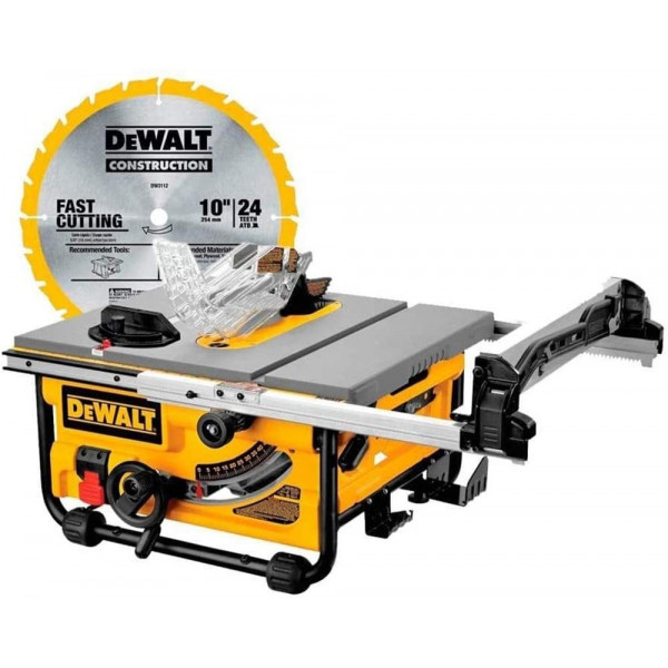 Dewalt DW745 10 inch Compact Jobsite Table Saw 250mm |1850 W|TopTools.in