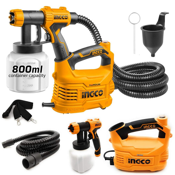 Ingco Electric Paint Spray Gun 500W |TopTools.in