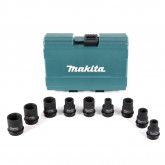 Makita B-66232 1/2" Square Drive Metric Impact Socket Set of 9 Piece|TopTools.in