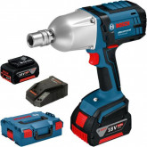 Bosch GDS 18 V-Li HT 18V High-torque 650Nm Impact Wrench with 2x 5.0Ah Batteries | TopTools.in
