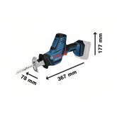 Bosch GSA 18 V-LI C Professional Cordless Reciprocating Saw | TopTools.in