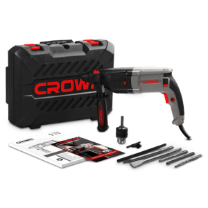 Crown CT18108BMC Rotary Hammer, 26 mm, 800W | TopTools.in
