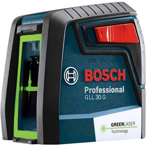 Bosch GLL 30 G Line Laser – 10m – Green Laser – Self Levelling | TopTools.in