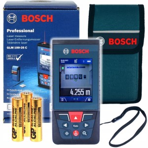 Bosch  GLM 100-25 C Professional  Laser Measure | TopTools.in