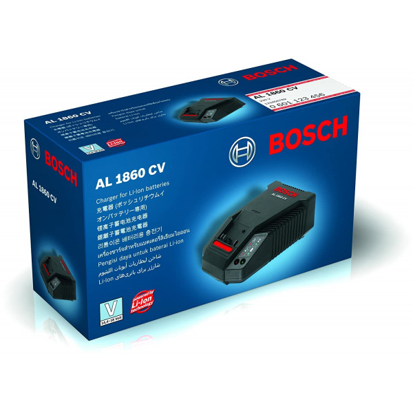Bosch  AL1860cv Quick Charger For 14.4-18V Li-Ion Batteries|TopTools.in