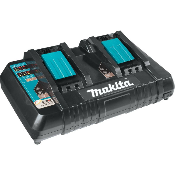 Makita BL1850B2DC2 18V LXT® Lithium Ion Battery and Dual Port Charger Starter Pack (5.0Ah)|TopTools.in