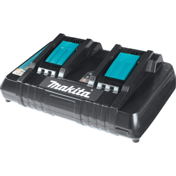 Makita DC18RD 18V LXT® Lithium‑Ion Dual Port Rapid Optimum Charger | TopTools.in