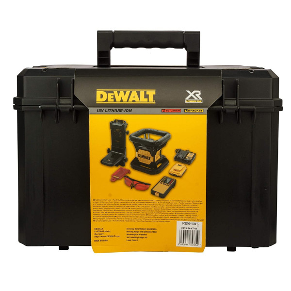 Dewalt DCE074D1R Cordless Rotary Red Laser Level Kit 18v Xr | TopTools.in