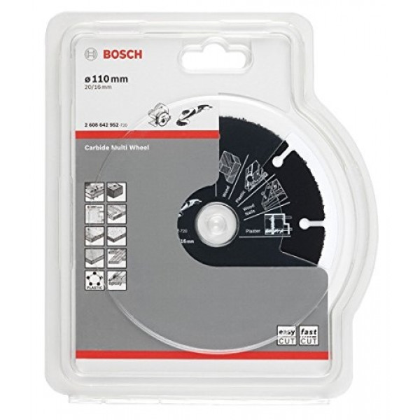 Bosch 110mm Carbide Multi Wheel, Pack of 5, 2608-642-951 |TopTools.in
